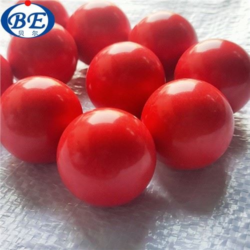 30mm 빨간색 플라스틱 공
